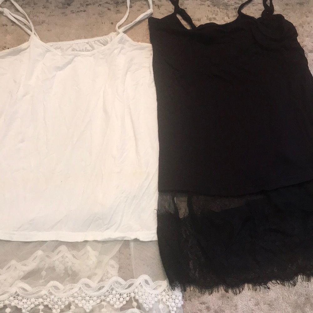 Grace and Lace extender tank. This listing is ONLY for the white tank.